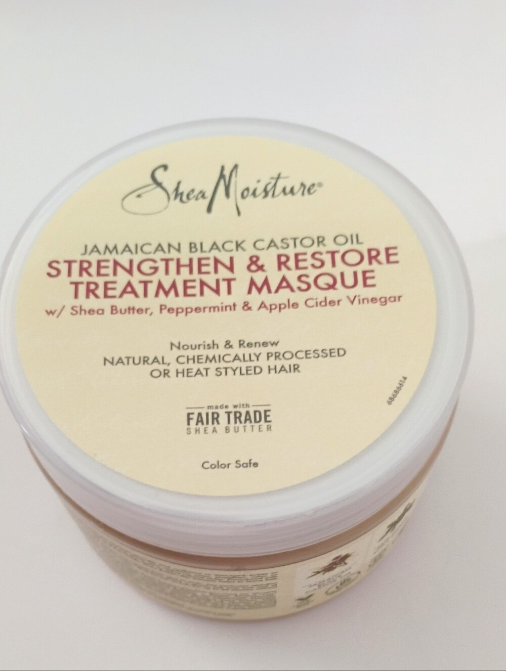 Shea Moisture Jamaican Black Castor Oil Strengthen Restore Treatment Masque 11.5